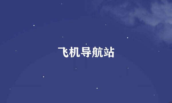 飞机导航站
