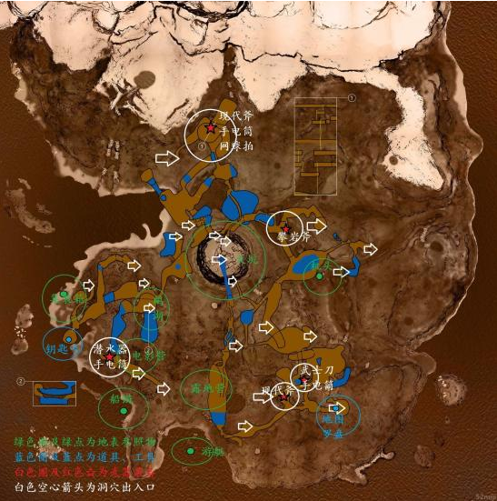 森林 t套校积汽he forest 地图怎来自么看