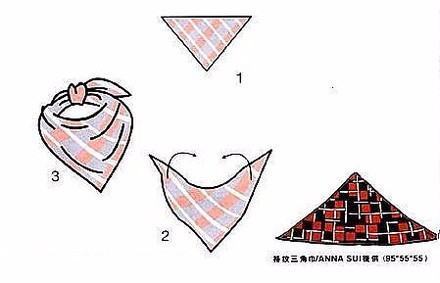 丝巾的系法图解 丝巾怎么系好看