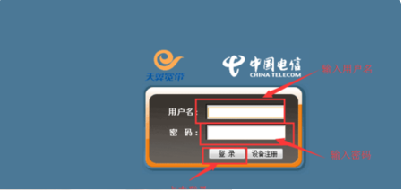 电信路由器用户名和密码是什么