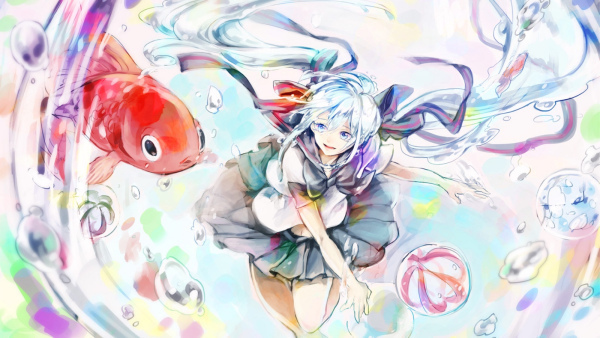 求初音的图片!像这样的!荷初音枫初音雪初音樱初音水初音冰初音初音未来的都可以!
