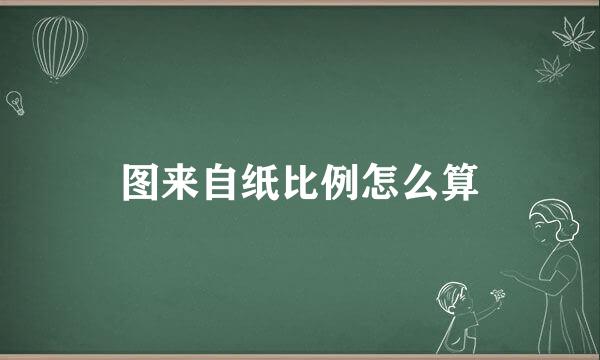 图来自纸比例怎么算