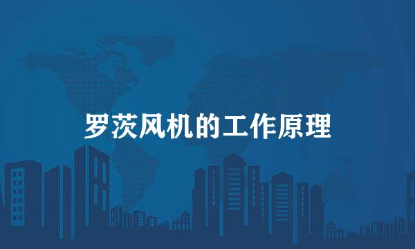 罗茨风机的工作原理