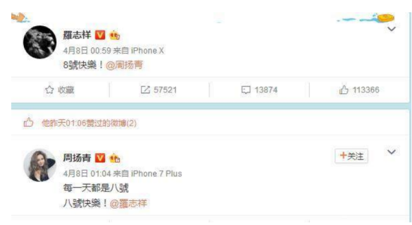 罗志来自祥女友周扬青他们之间的关系如何？