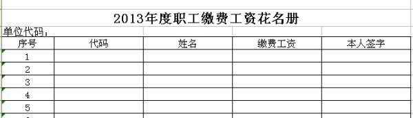 你们公司办理社保年检的时候，工资表是怎么做的?