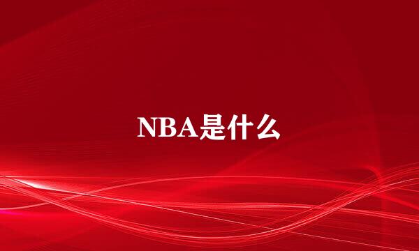 NBA是什么