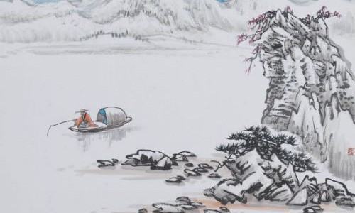 带雪的诗句来自和诗人