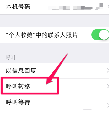 苹果手机设置不了呼叫转移了是怎么回事啊