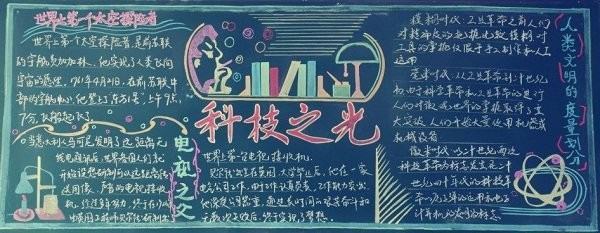 创新科技引她大八映决回衡术位思领未来的手抄报内容是什么？