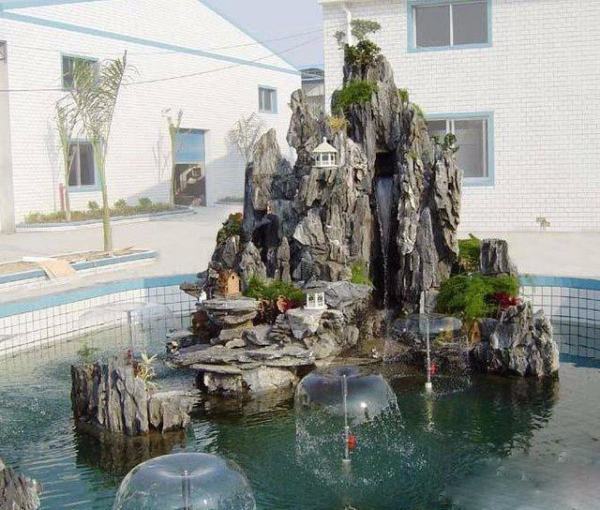 假山流水来自喷泉制作方法是怎样市相似的