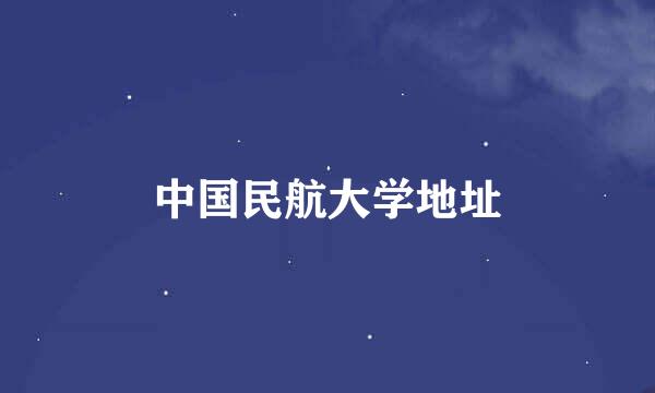 中国民航大学地址