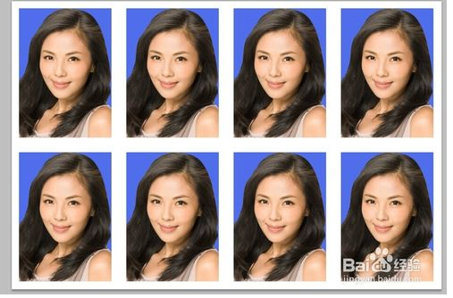 如何用  photoshop7.0.1制作一寸证件照片