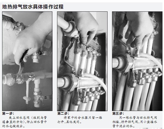 地暖回水管不热正常么