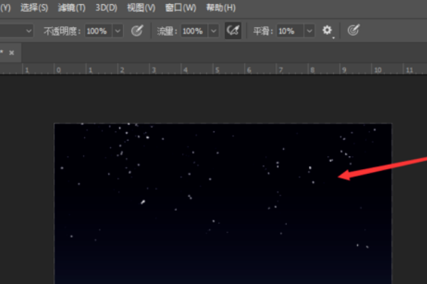 用PS发光星星效空毛审果是怎么做出来的?