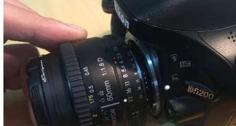 尼康50mm定焦镜头的问题