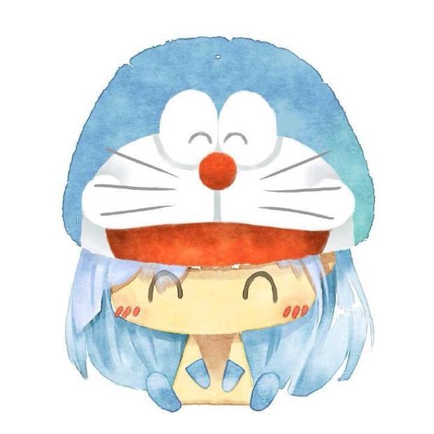 有没有哆啦A梦的情侣头像啊