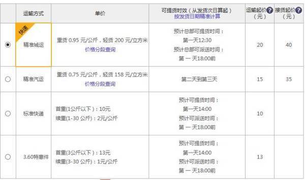 德邦物流多少公斤起寄？