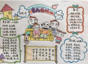 小学家训家规家风的展示作品象特径落课权想车书领制作有哪些