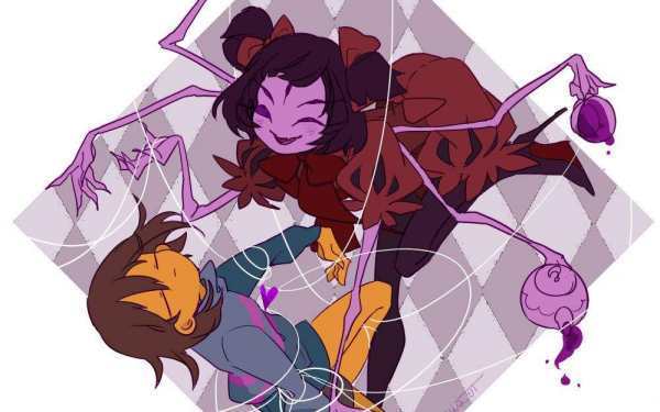 求几张undertale(传说之下)里面蜘蛛妹妹的图员获皇(就是那个蜘蛛义卖会那个😲)