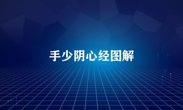 手少阴心经图解