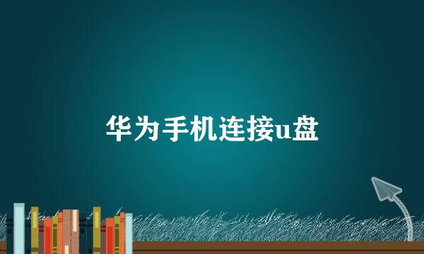 华为手机连接u盘