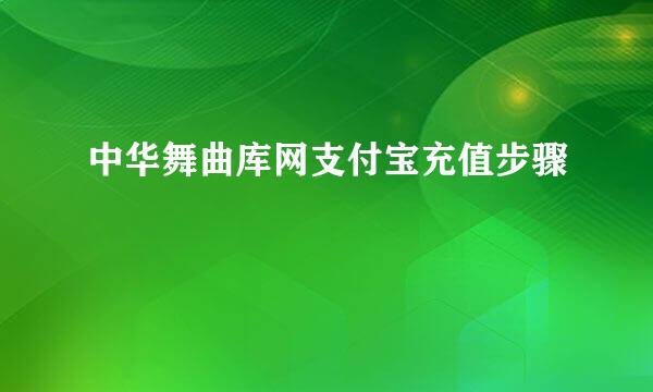 中华舞曲库网支付宝充值步骤