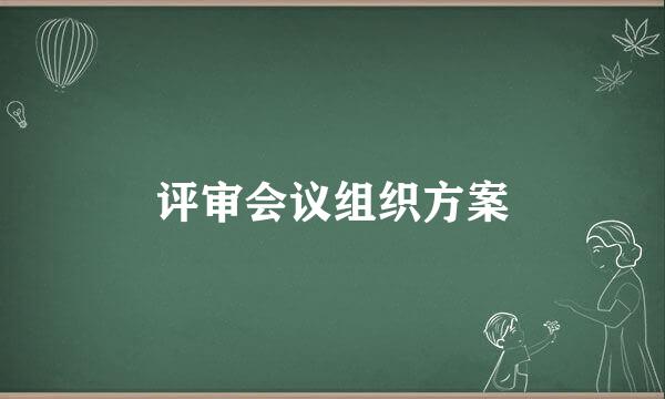 评审会议组织方案
