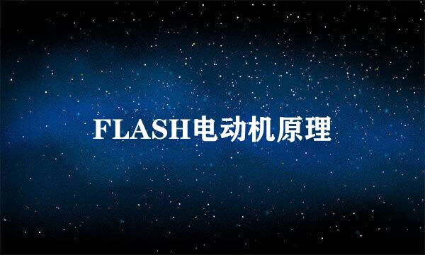 FLASH电动机原理