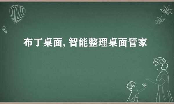 布丁桌面, 智能整理桌面管家