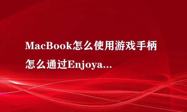 MacBook怎么使用游戏手柄怎么通过Enjoyable映射