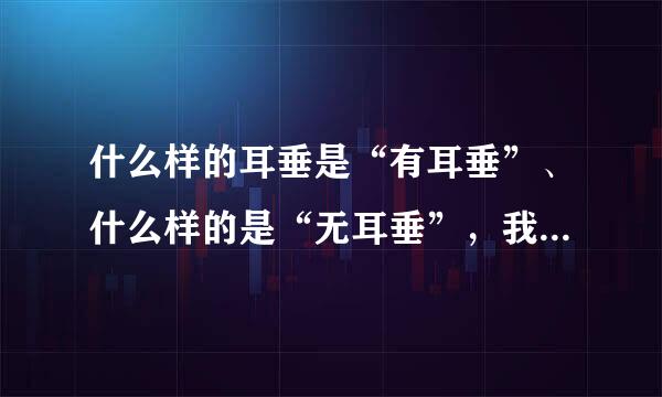 什么样的耳垂是“有耳垂”、什么样的是“无耳垂”，我想看具体的图和具体解释